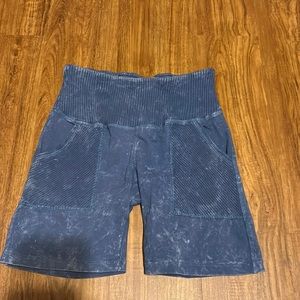 Women’s biker shorts. high wasted. pockets included. very stretchy material